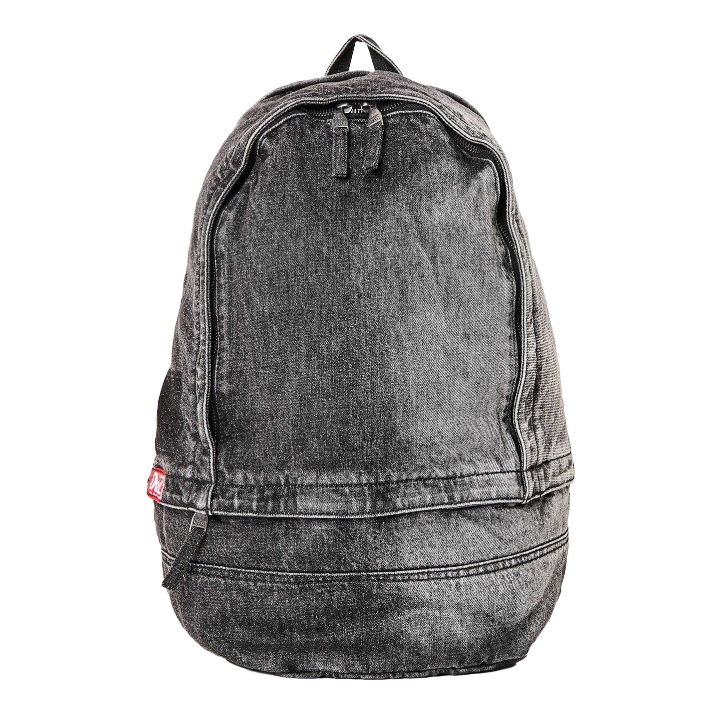 Black Stonewash - Front - Diesel Denim Everyday Backpack