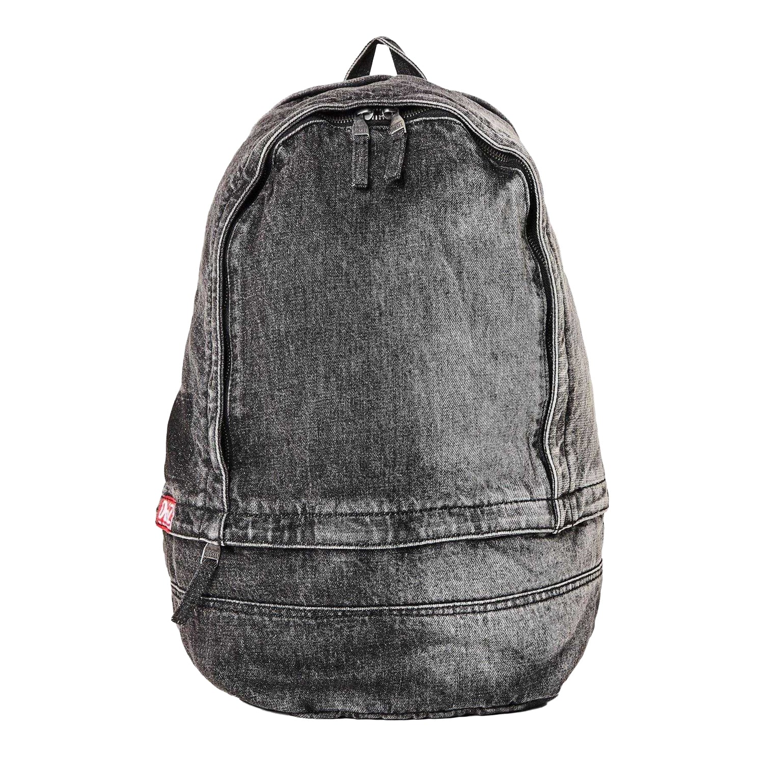 Black Stonewash - Front - Diesel Denim Everyday Backpack