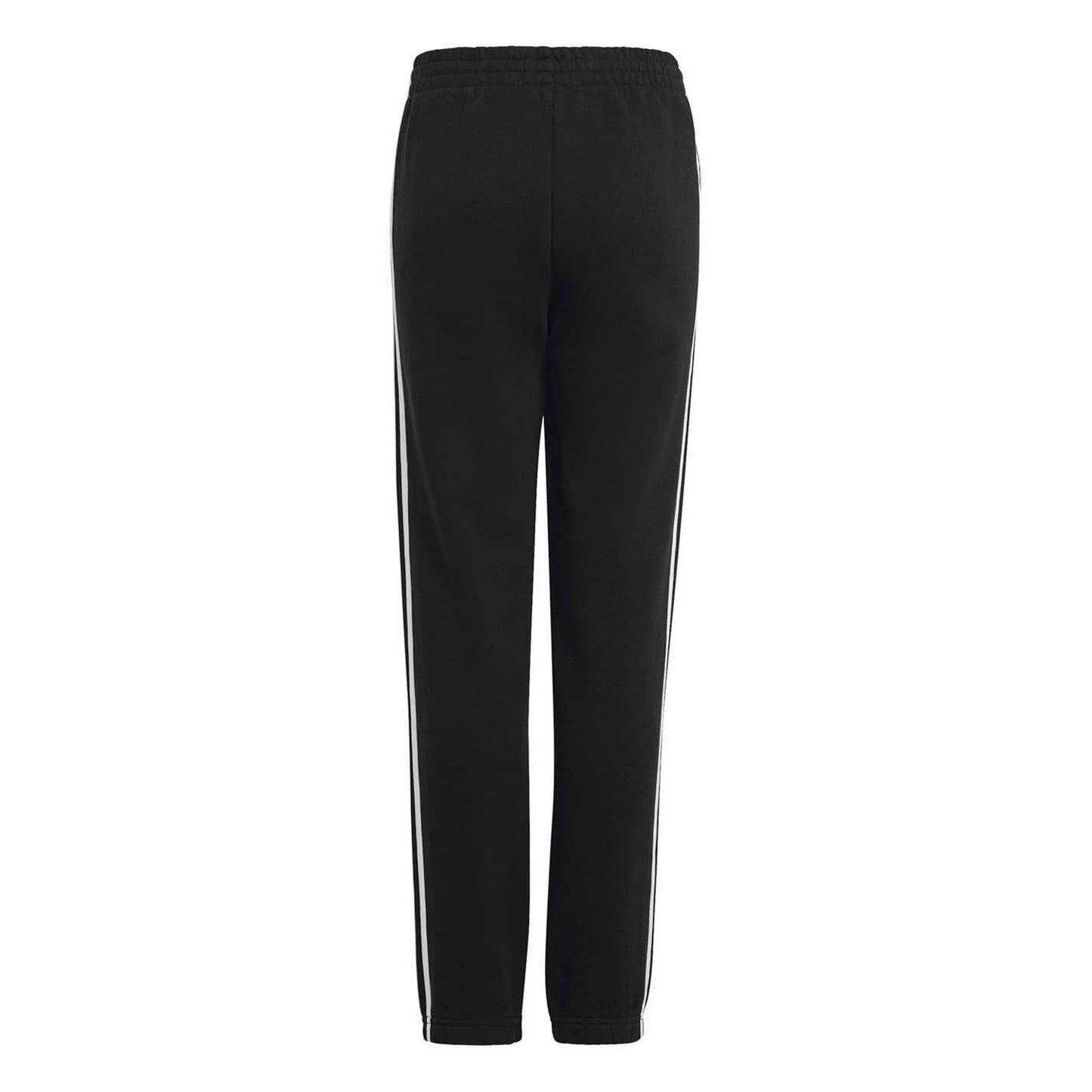Black-White - Back - Adidas Childrens-Kids Essentials Joggers