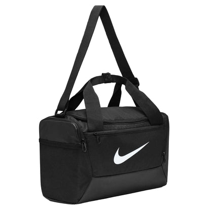 Black-White - Side - Nike Brasilia Gym Duffle Bag
