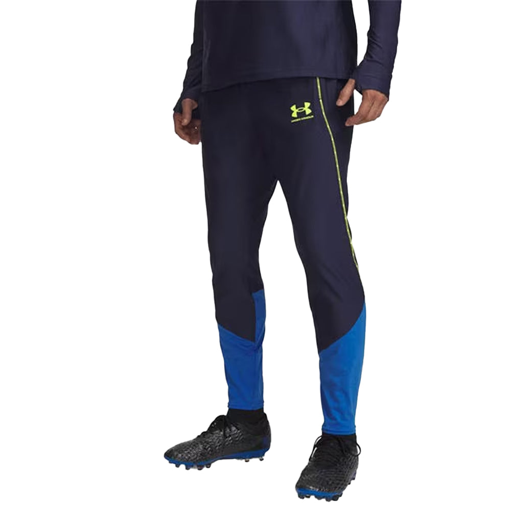 Blue-Yellow - Side - Under Armour Mens Challenger Trousers