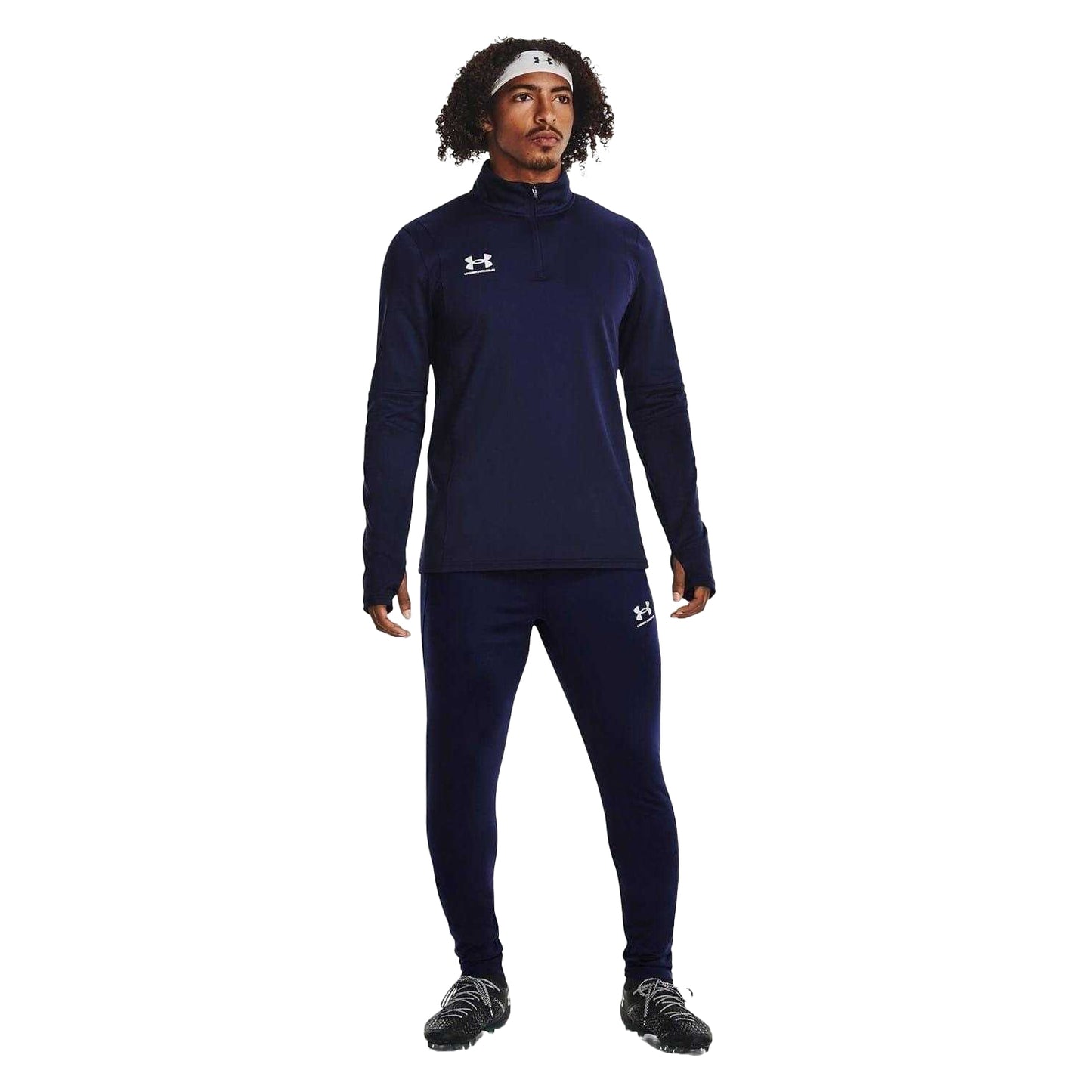 Midnight Navy - Lifestyle - Under Armour Mens Challenger Trousers