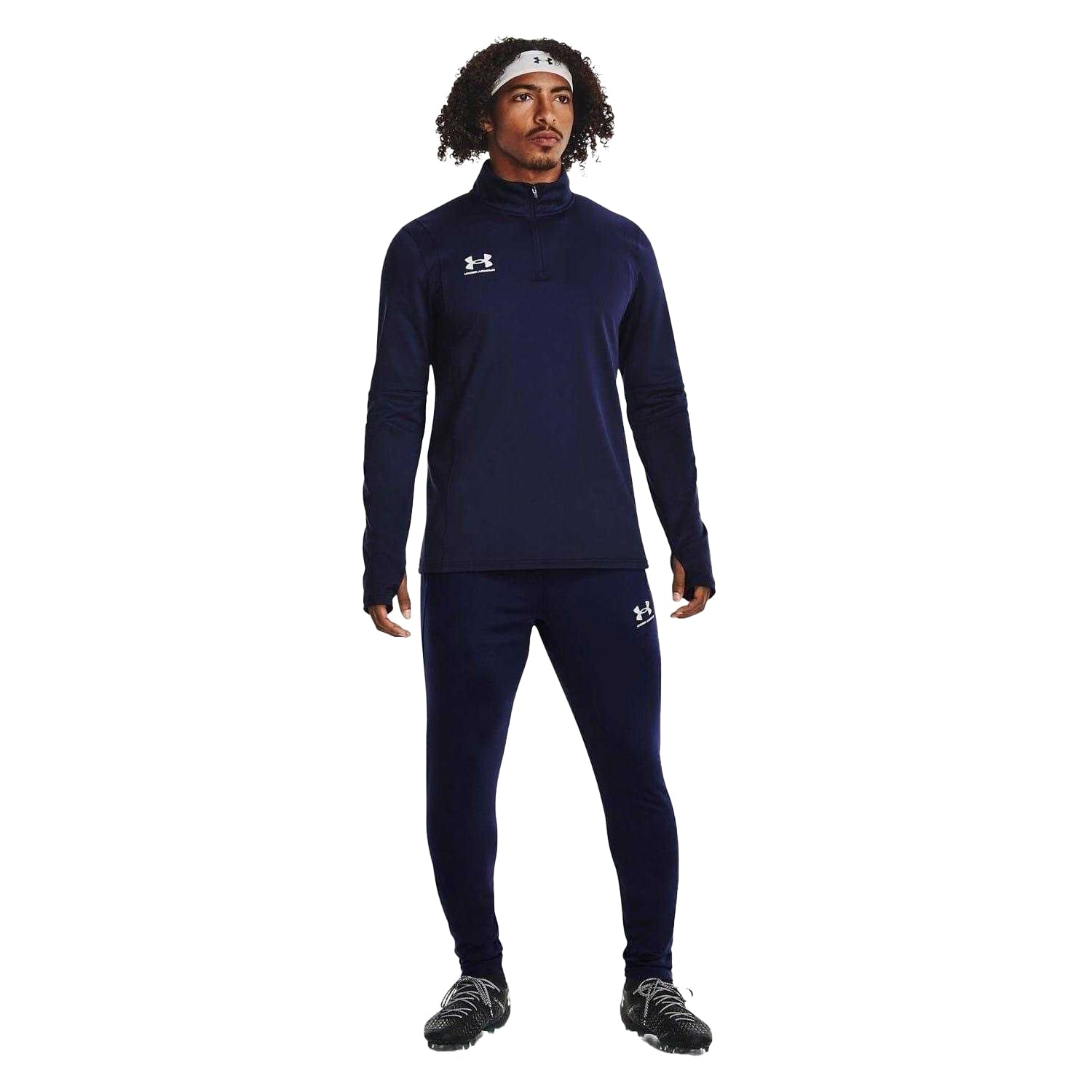 Midnight Navy - Lifestyle - Under Armour Mens Challenger Trousers