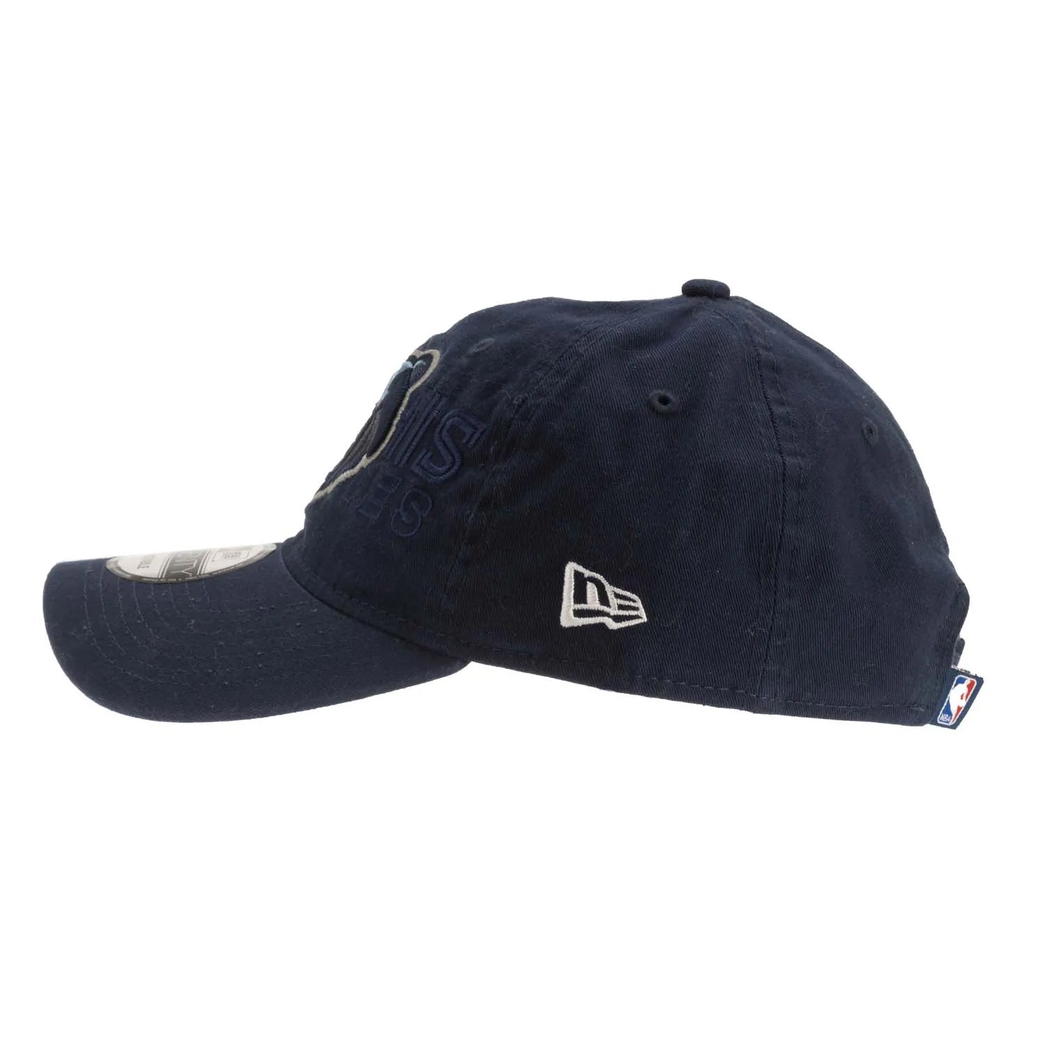 Blue - Side - New Era 9TWENTY Memphis Grizzlies Curved Peak Baseball Cap