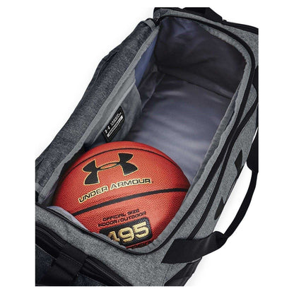 Grey Heather - Side - Under Armour Undeniable 5.0 Duffle Bag