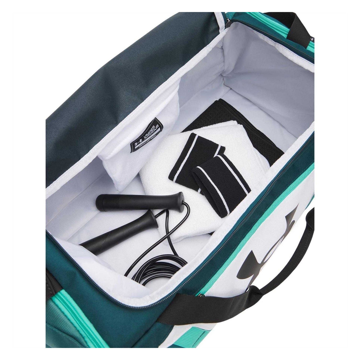 White-Green-Black - Lifestyle - Under Armour Undeniable 5.0 Duffle Bag