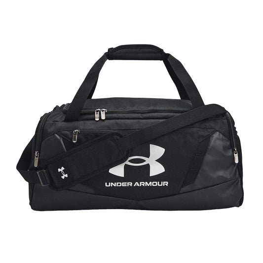 Black-Silver - Front - Under Armour Undeniable 5.0 Duffle Bag