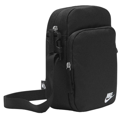 Black - Side - Nike Unisex Adult Heritage Woven Crossbody Bag