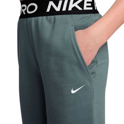 Slate Grey - Side - Nike Childrens-Kids Pro Dri-FIT Jogging Bottoms