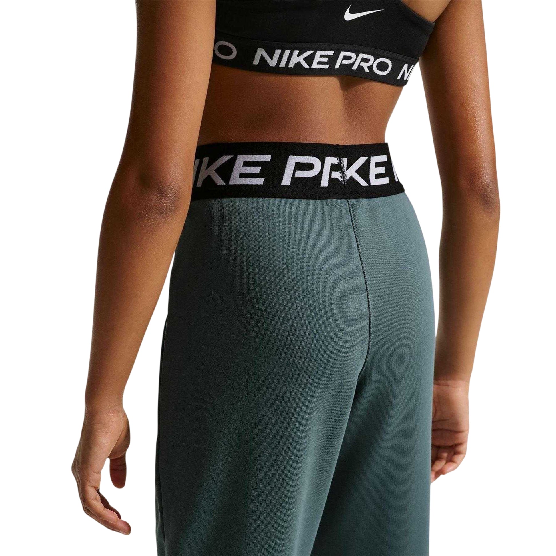 Slate Grey - Lifestyle - Nike Childrens-Kids Pro Dri-FIT Jogging Bottoms