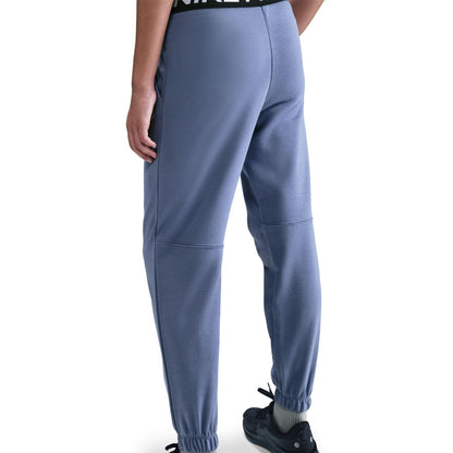 Indigo - Back - Nike Childrens-Kids Pro Dri-FIT Jogging Bottoms
