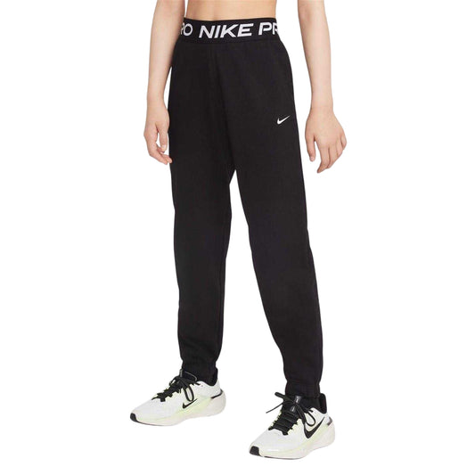 Black - Front - Nike Childrens-Kids Pro Dri-FIT Jogging Bottoms