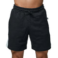 Black-White - Front - Adidas Mens Future Icons Badge of Sport Shorts