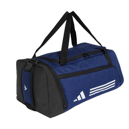 Navy-White - Side - Adidas Unisex Adult Gym Duffle Bag