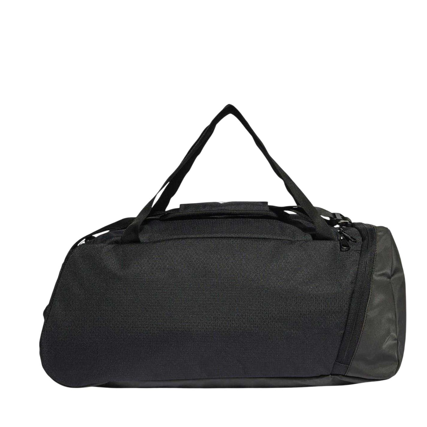 Black-White - Back - Adidas Unisex Adult Gym Duffle Bag