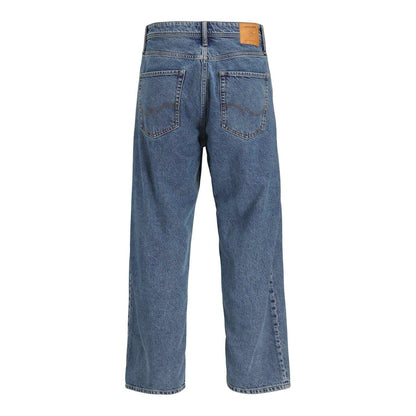 Blue Denim - Back - Jack And Jones Mens Denim Baggy Jeans