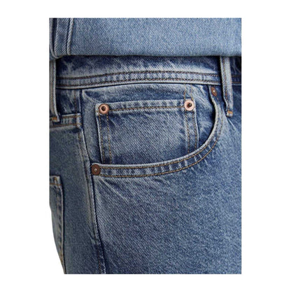 Blue Denim - Side - Jack And Jones Mens Denim Baggy Jeans