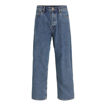 Blue Denim - Front - Jack And Jones Mens Denim Baggy Jeans