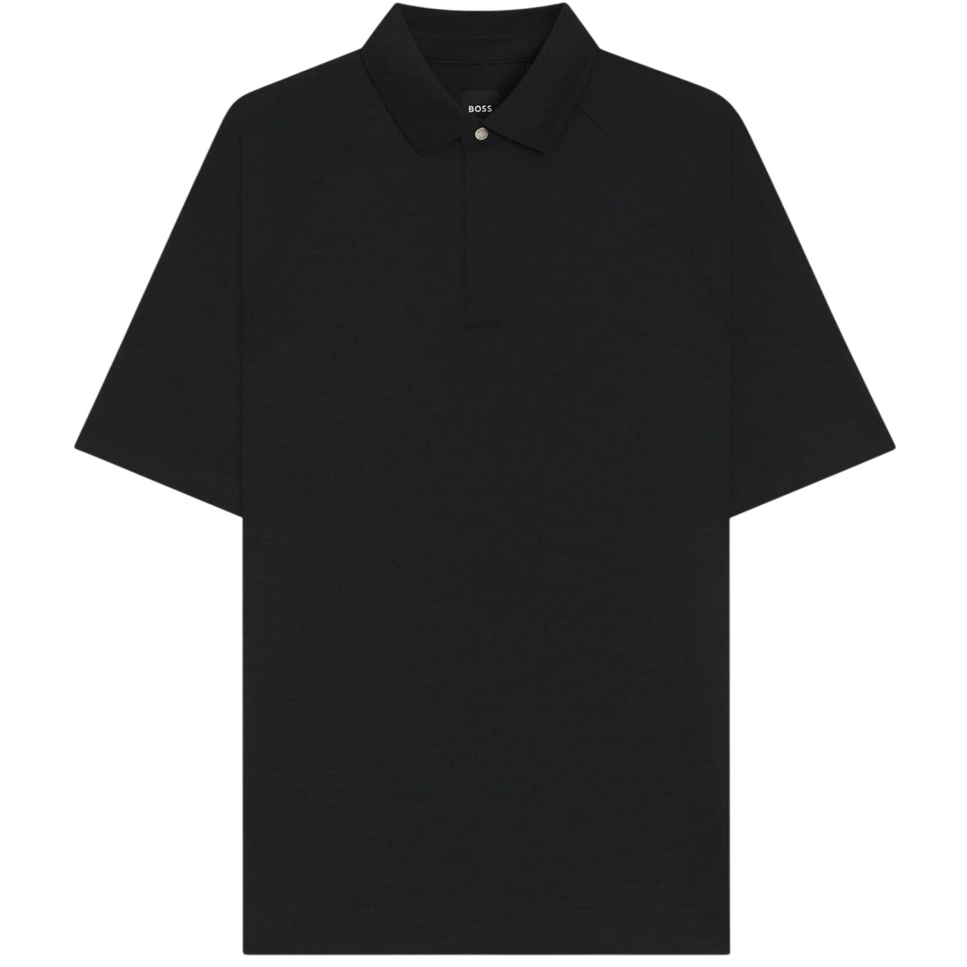 Black - Front - Boss Mens Polo Shirt