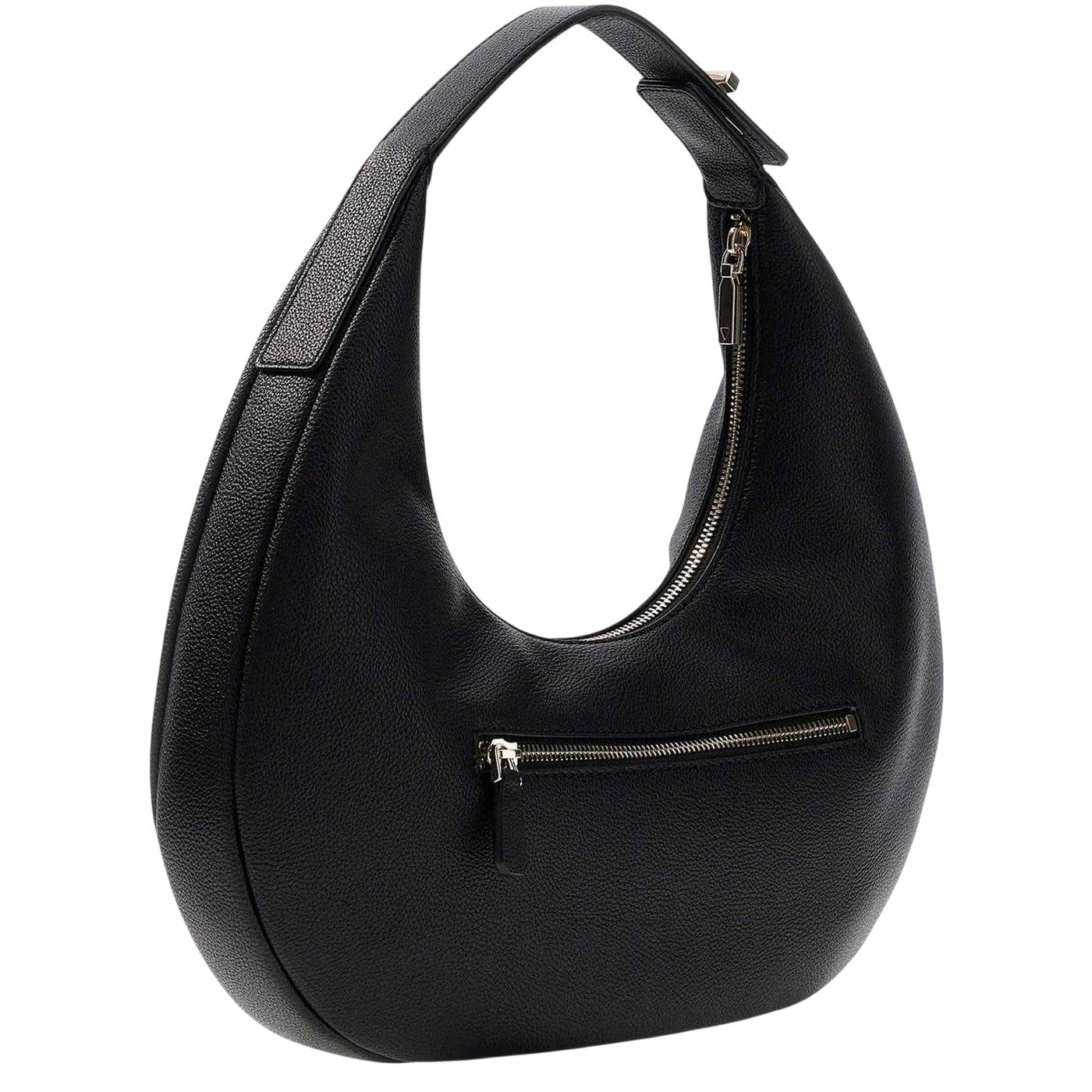 Black - Back - Guess 1981 Crescent Shaped Hobo Bag