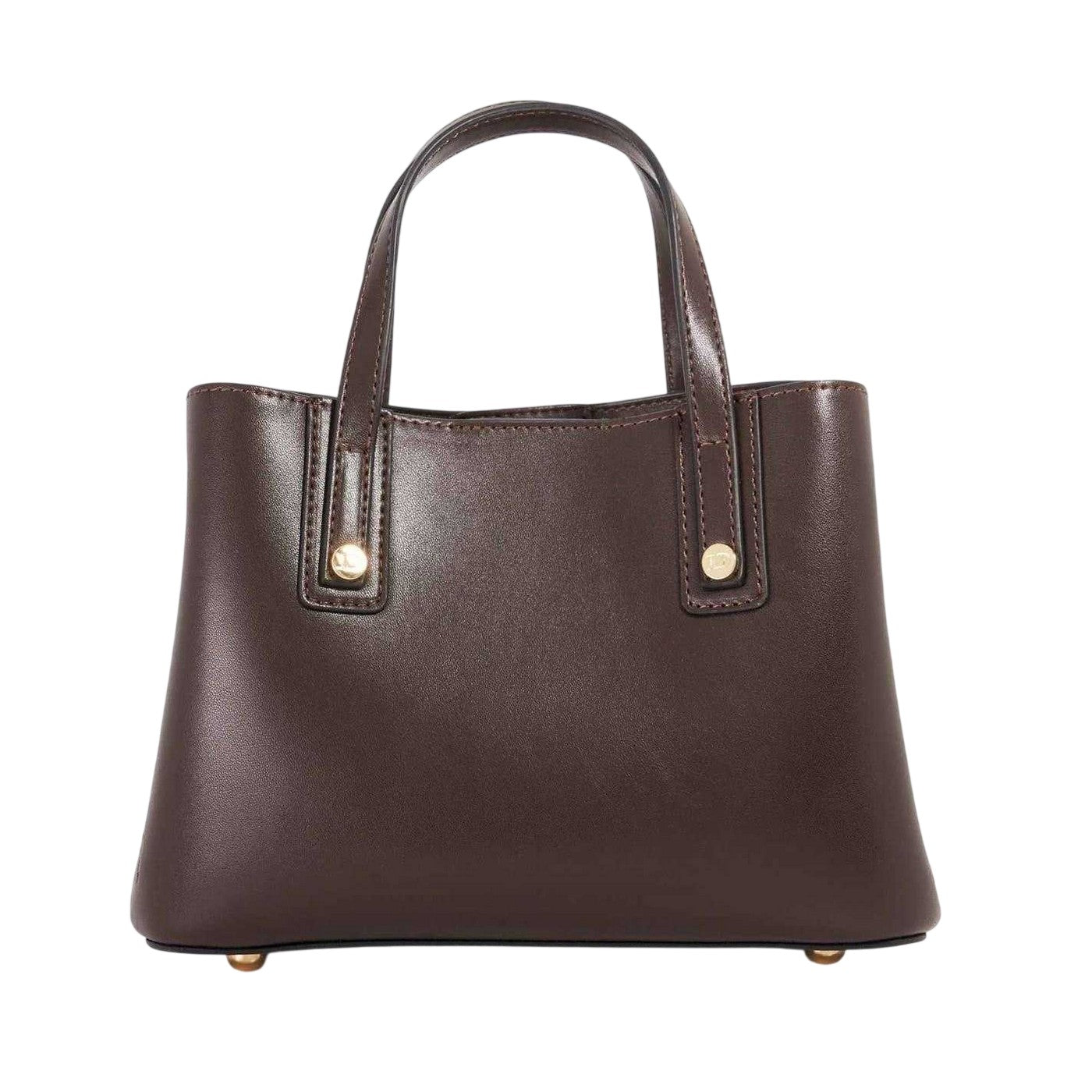 Dark Brown - Back - Dune London Deavie Woven Handbag