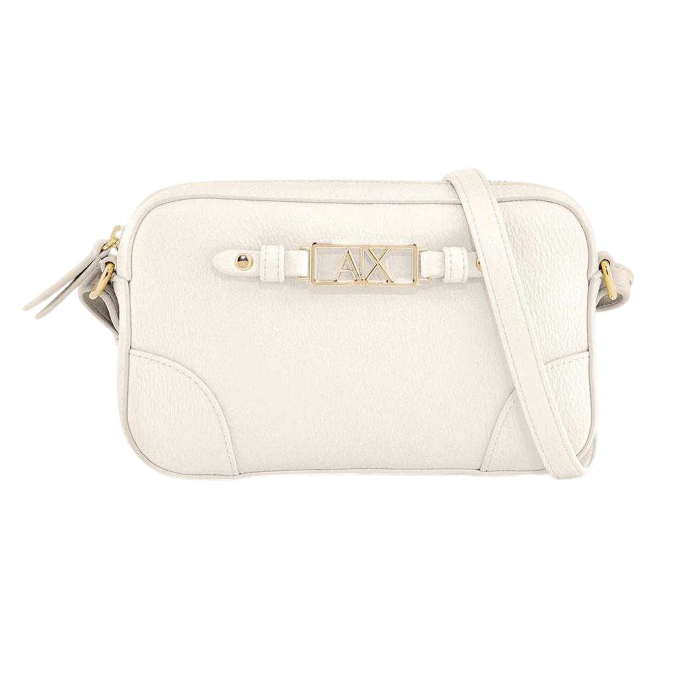 Off White - Front - Armani Exchange Womens-Ladies Crossbody Bag