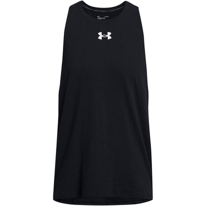Black - Front - Under Armour Mens Baseline Tank Top