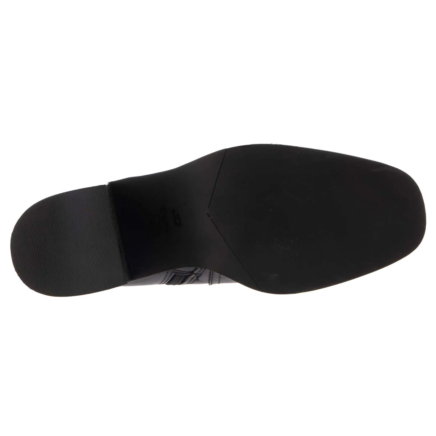 Black - Lifestyle - Dune London Womens-Ladies Plotto Leather Block Heel Ankle Boots