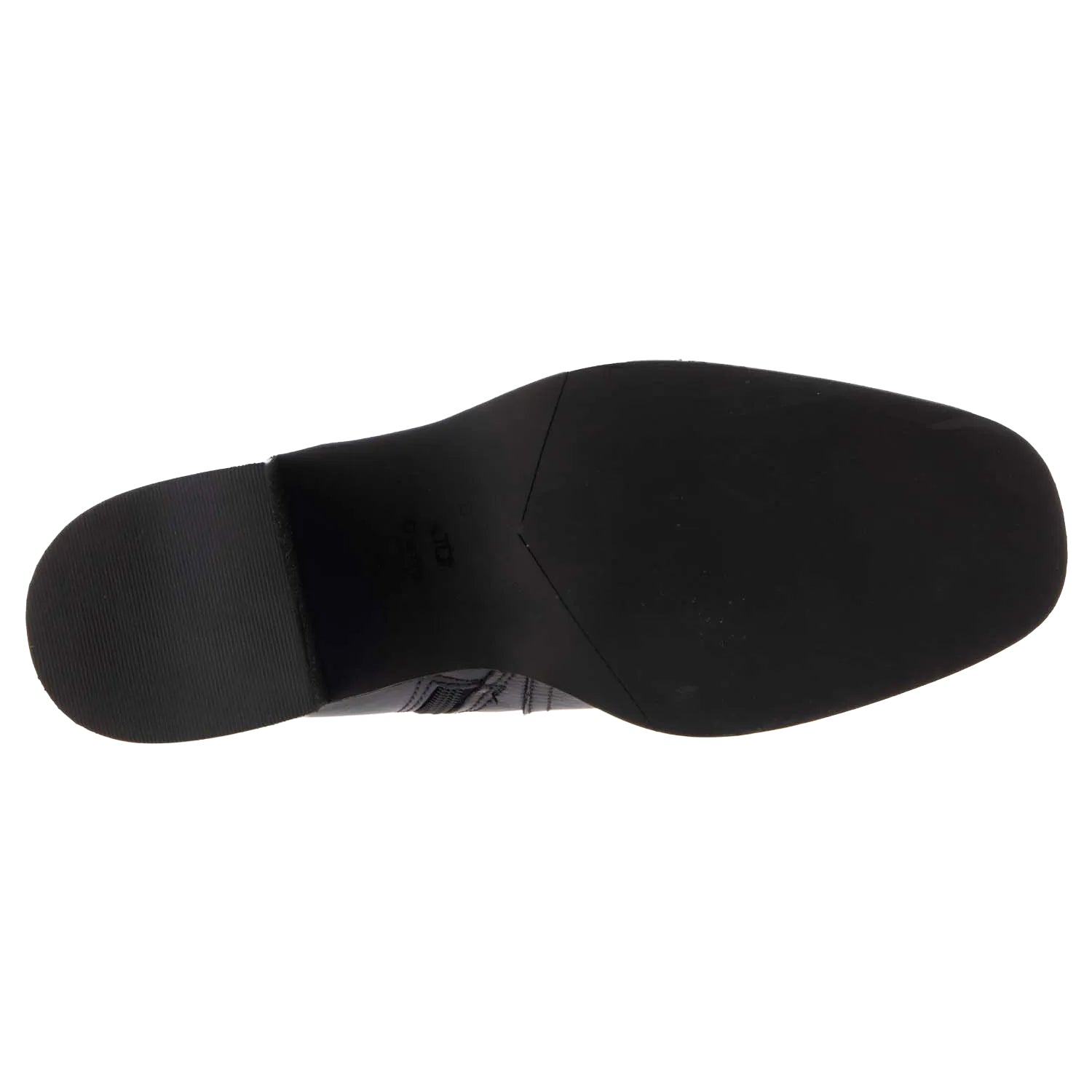 Black - Lifestyle - Dune London Womens-Ladies Plotto Leather Block Heel Ankle Boots