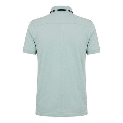 Aqua Grey - Back - Armani Exchange Mens Polo Shirt