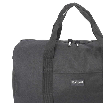 Black - Back - Rockport Travel Duffle Bag