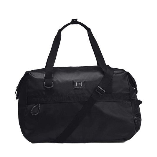 Black - Front - Under Armour Womens-Ladies Essential Gym Duffle Bag