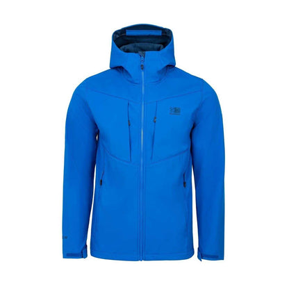 Blue - Front - Karrimor Mens Alpiniste Soft Shell Jacket