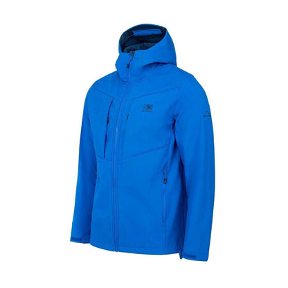 Blue - Side - Karrimor Mens Alpiniste Soft Shell Jacket