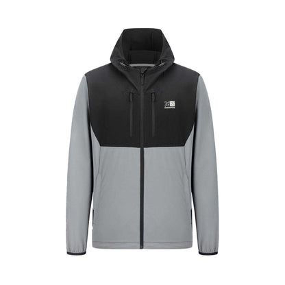Grey-Black - Front - Karrimor Mens Base Camp Soft Shell Jacket