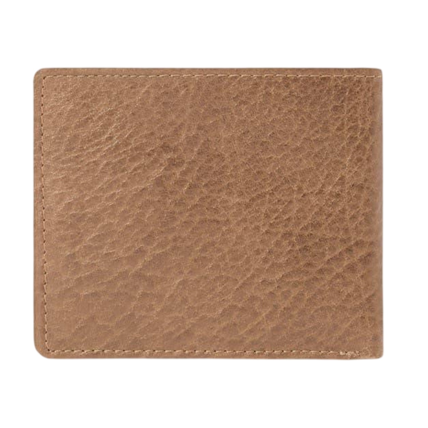 Cognac - Back - Osprey Highland Bi-Fold Leather Wallet