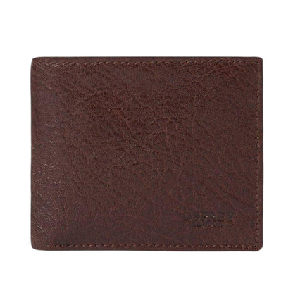 Chocolate - Front - Osprey Highland Bi-Fold Leather Wallet