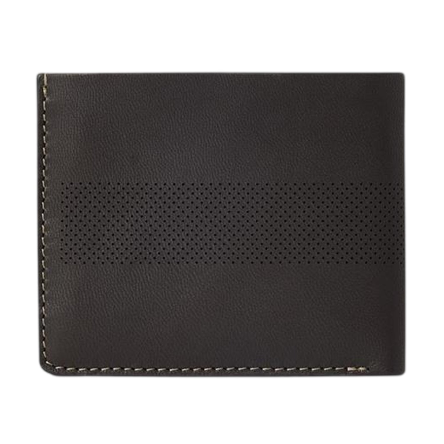 Black - Back - Osprey Arthur Perforated Leather Card Holder