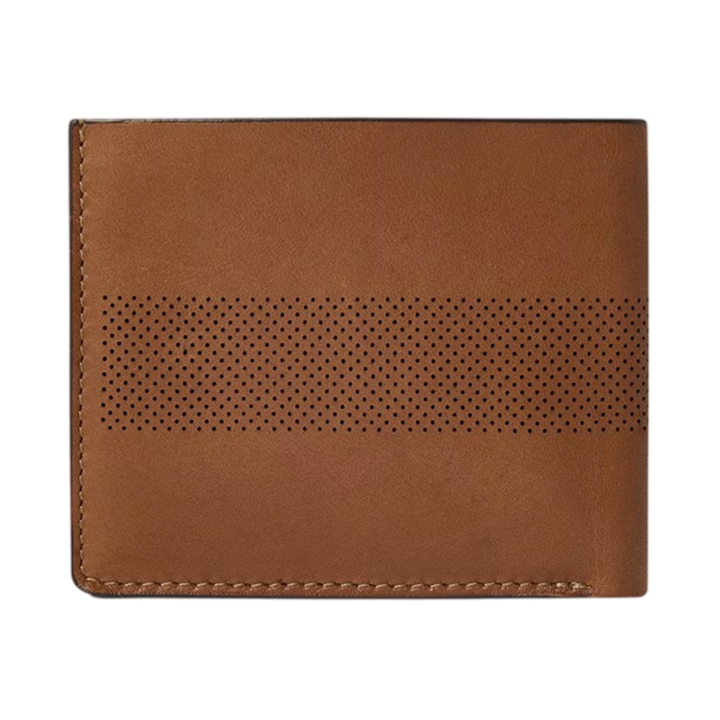 Tan - Back - Osprey Arthur Perforated Leather Card Holder