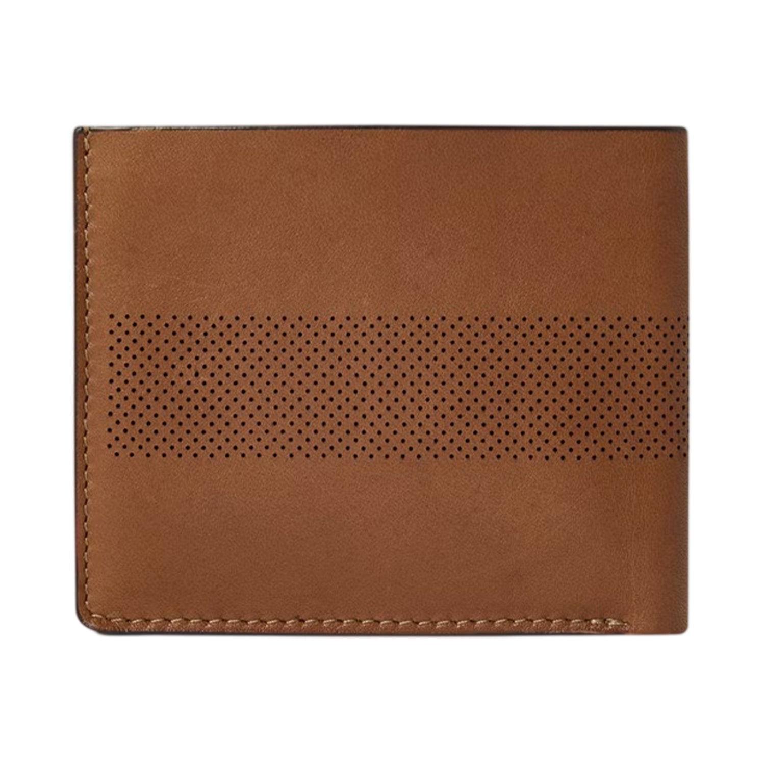 Tan - Back - Osprey Arthur Perforated Leather Card Holder