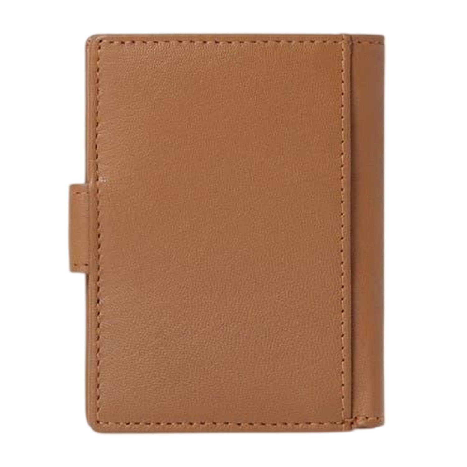 Tan - Back - Osprey Wesley Leather Card Holder