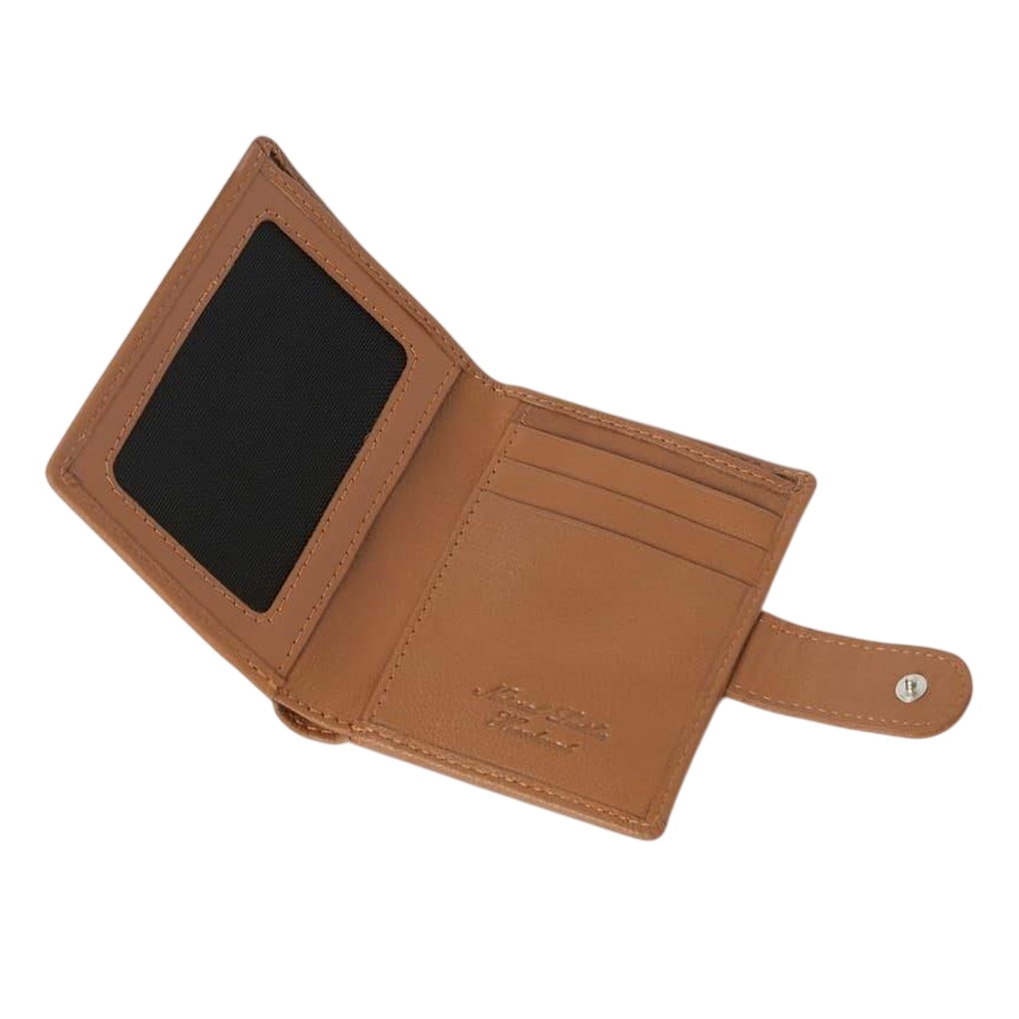 Tan - Side - Osprey Wesley Leather Card Holder