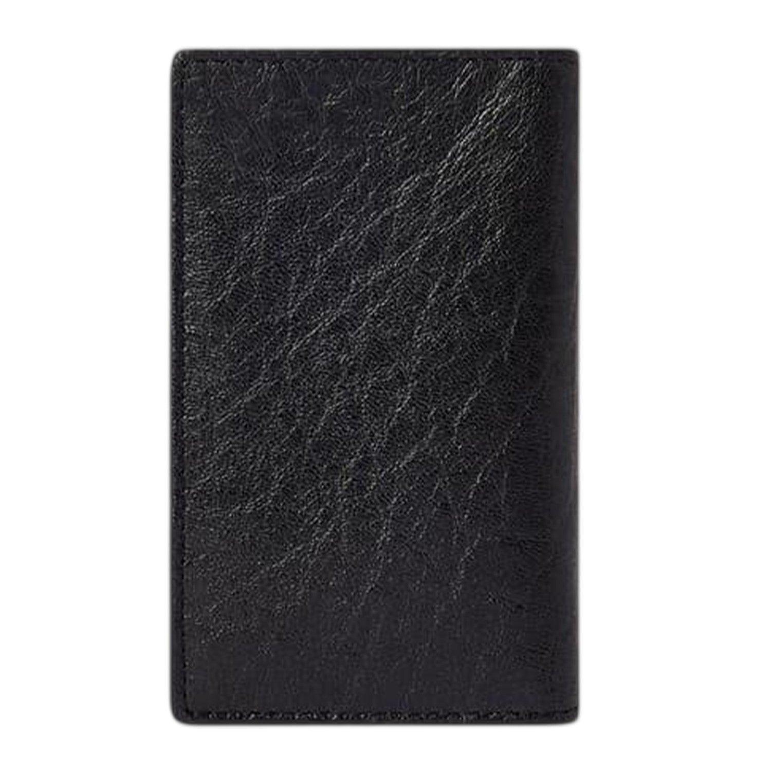 Black - Back - Osprey Highland Bi-Fold Leather Wallet