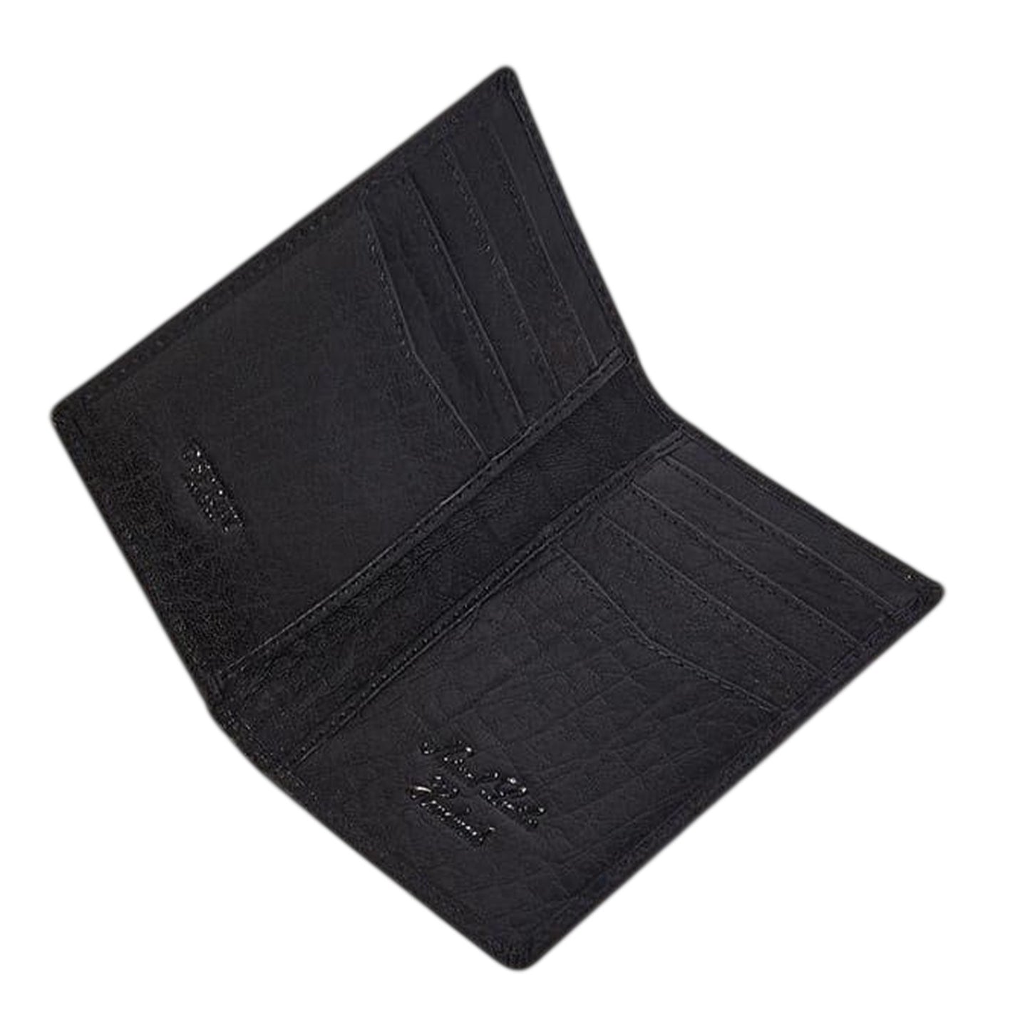 Black - Side - Osprey Highland Bi-Fold Leather Wallet