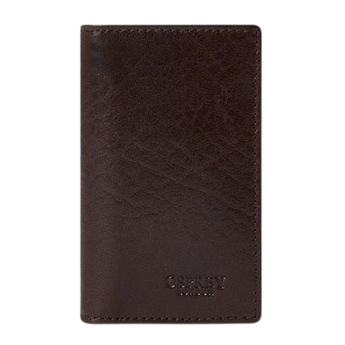Chocolate - Front - Osprey Highland Bi-Fold Leather Wallet