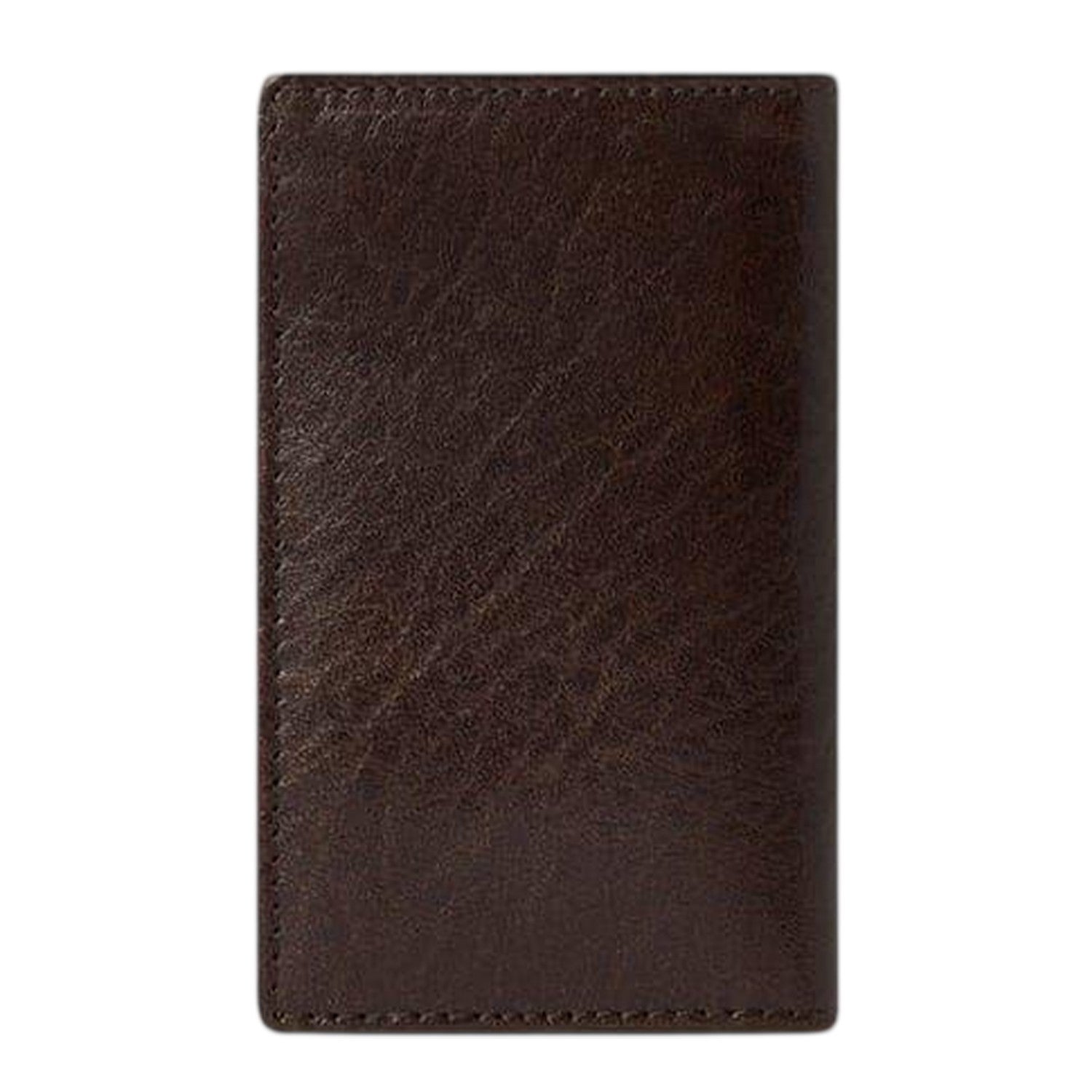 Chocolate - Back - Osprey Highland Bi-Fold Leather Wallet