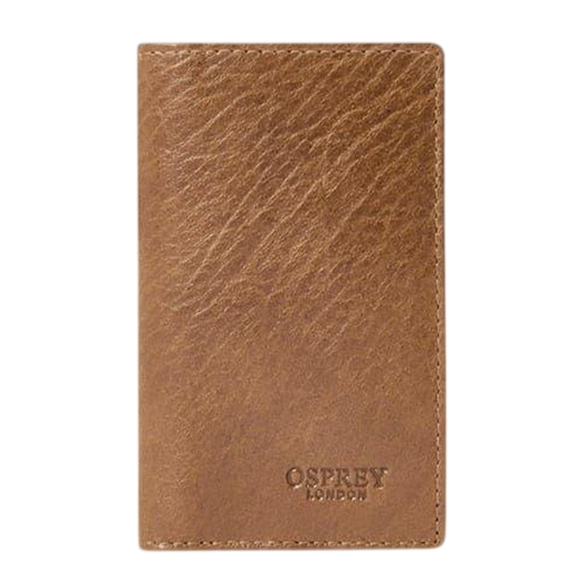 Cognac - Front - Osprey Highland Bi-Fold Leather Wallet