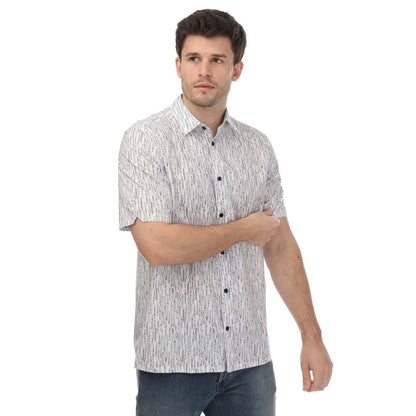 White - Front - Ted Baker Unisex Adult Pen Novelty Shirt