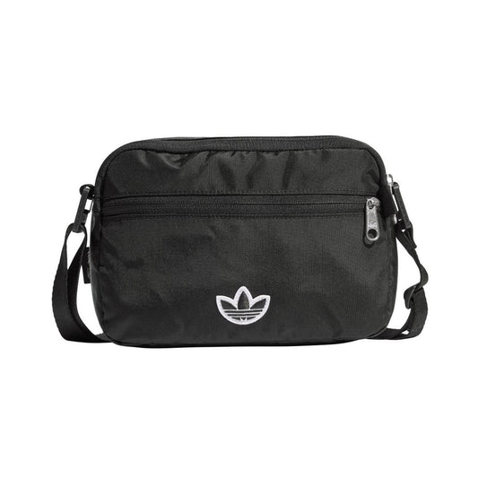 Black - Front - Adidas Essentials Travel Shoulder Bag