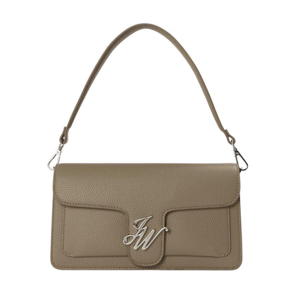Dark Stone - Front - Jack Wills Buckle Shoulder Bag